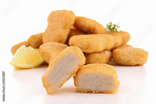 fried chicken nuggets