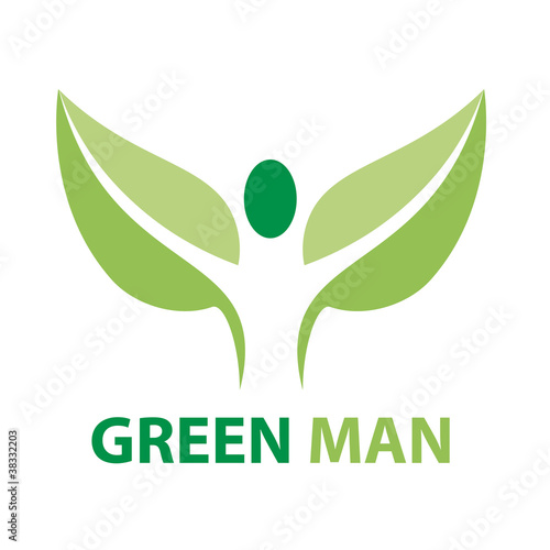 Logo Green Man # Vector