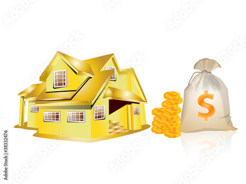 house and money