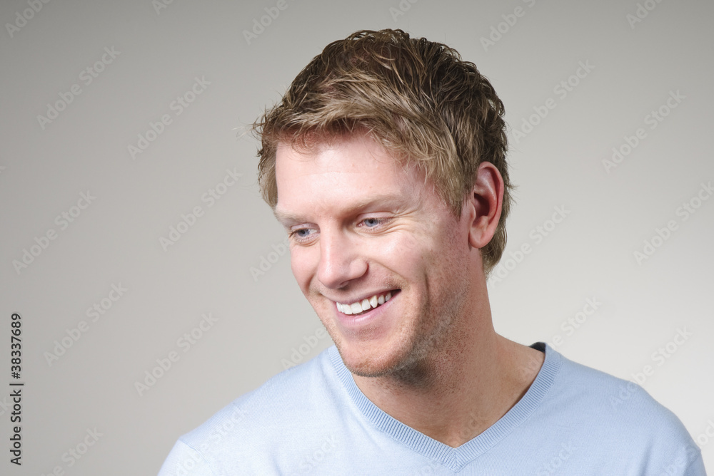 smiling young man smiling young man
