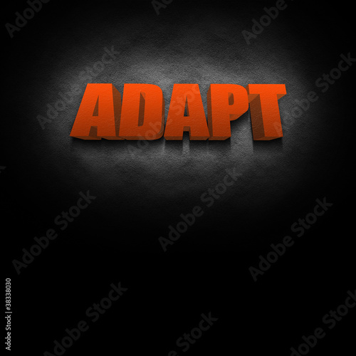 3D Text Concept Adapt