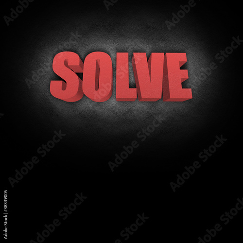 3D Text Concept Solve