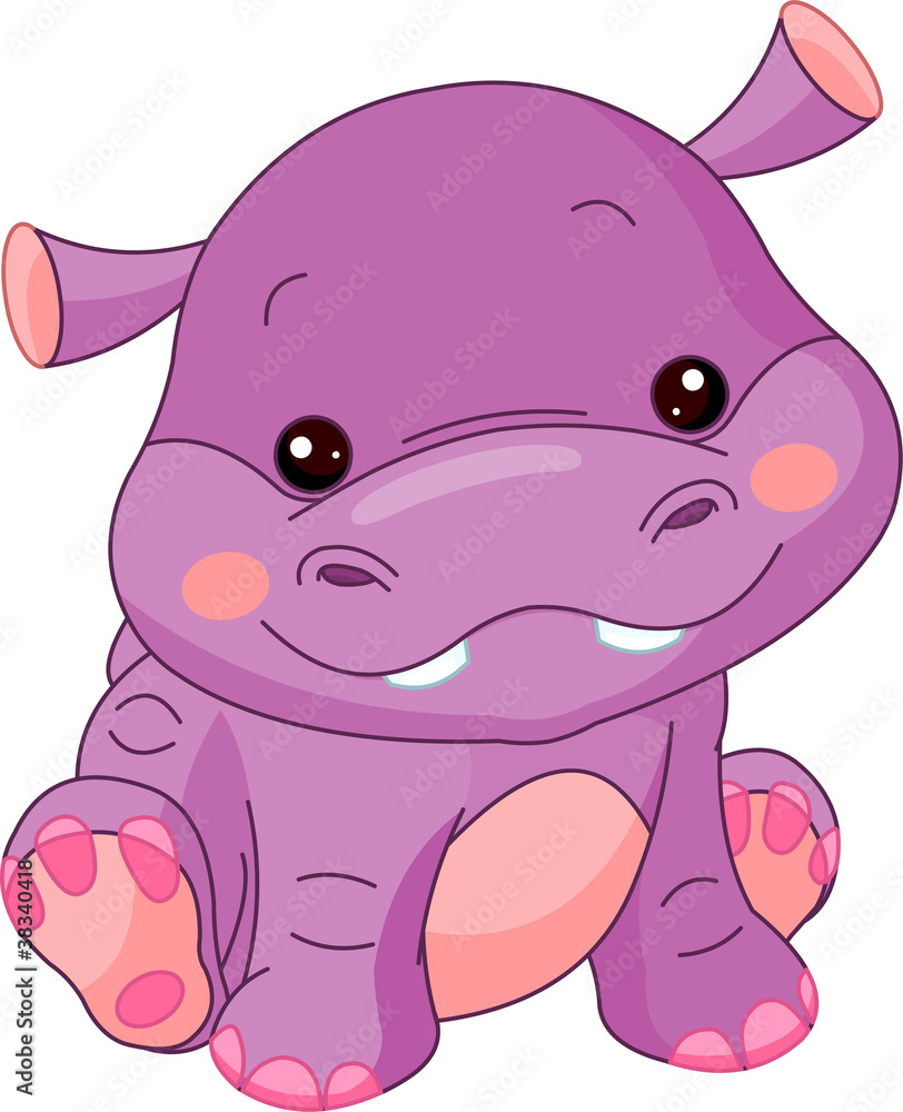 Fun zoo. Hippo Fun zoo. Hippo