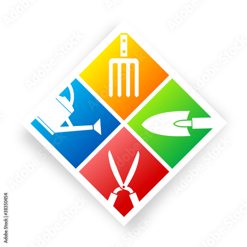 logo jardinage 2 (losange x4)