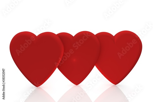 Plakat Hearts