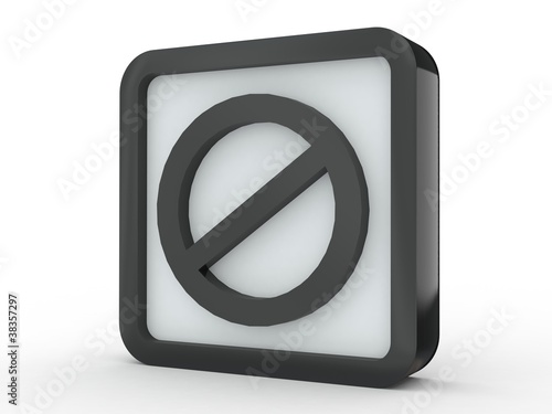 Free Download Button Zeichen gesperrt schwarz - GFXLoad