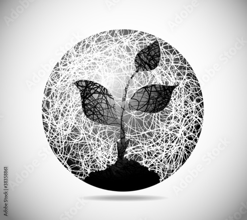 Magic abstract sphere