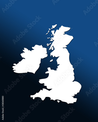 UK map shape