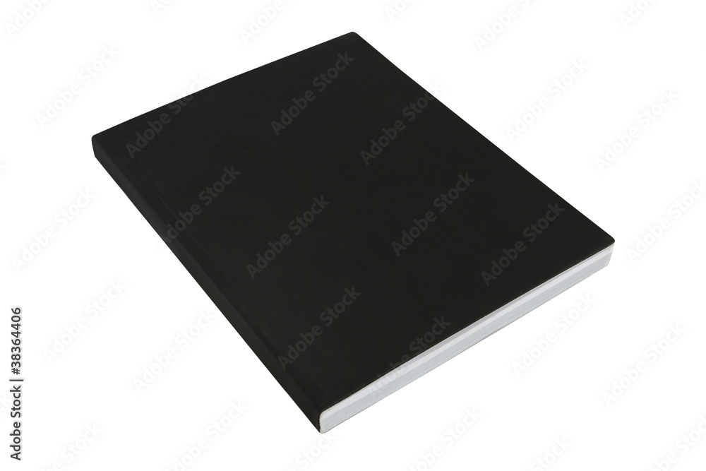 Fototapeta premium Black soft bound big book