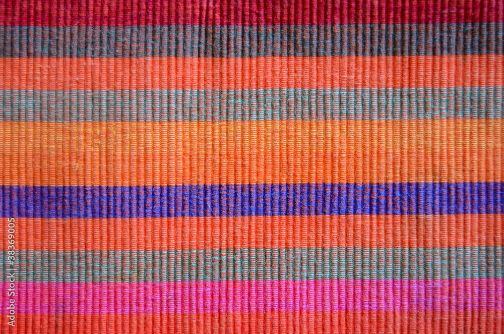 A Background Texture Of Colored Striped Fabric A Background Texture Of Colored Striped Fabric