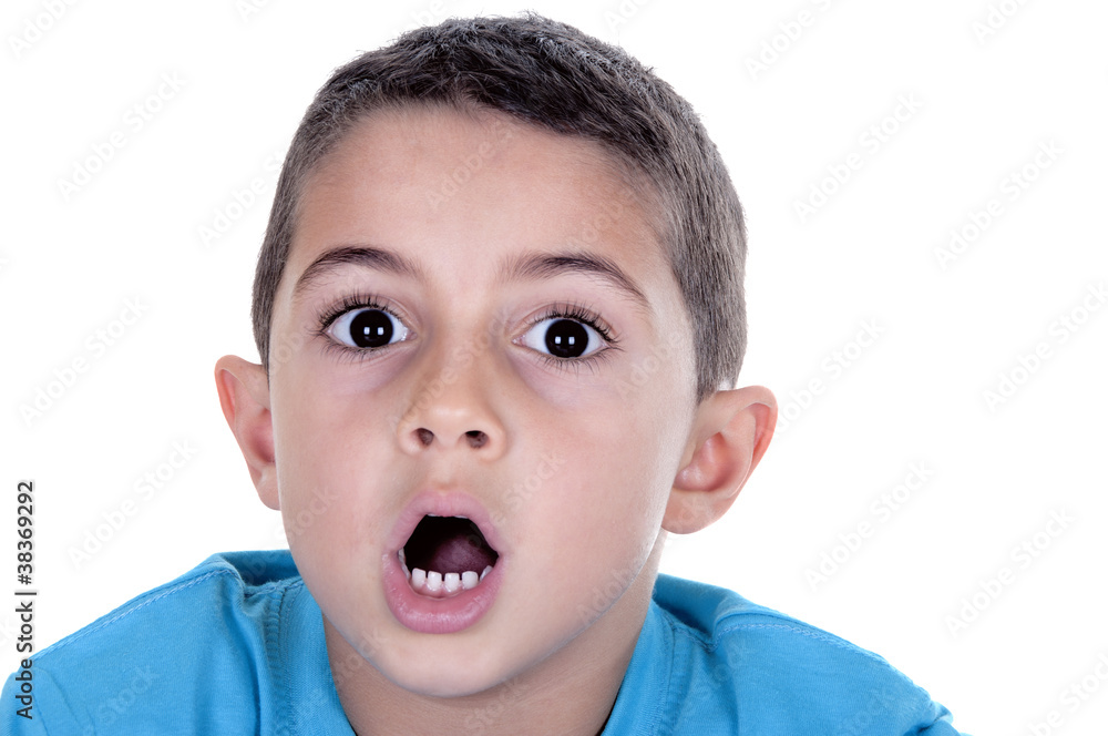 Surprised boy Surprised boy