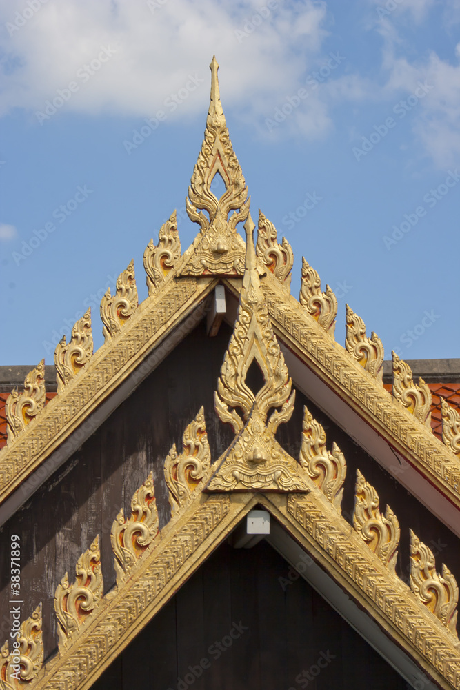 Fototapeta premium Pattern that is the draw of the building.