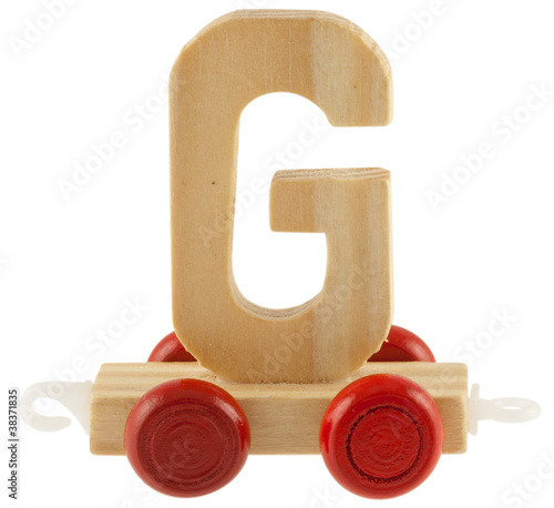 wagon lettre g photo