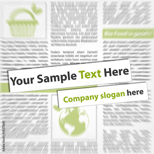 vecteur, fond abstrait écologie