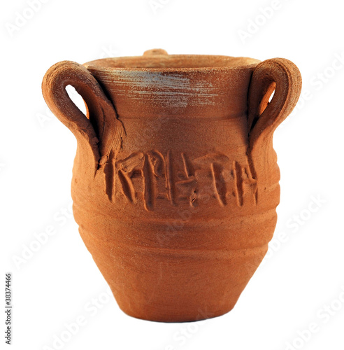 The small jug made in Crete.