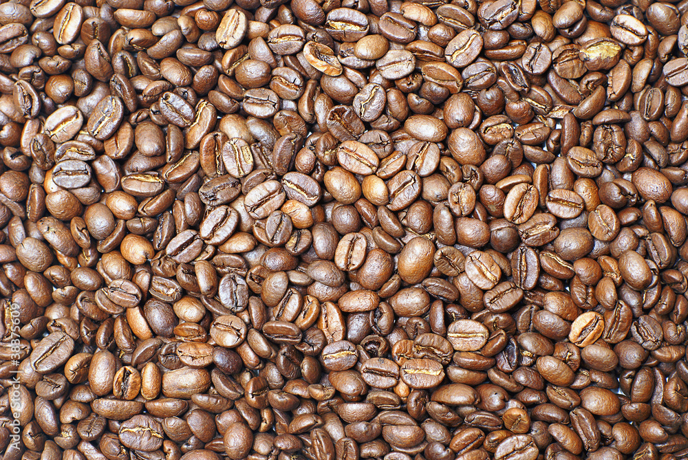 Coffee beans background Coffee beans background