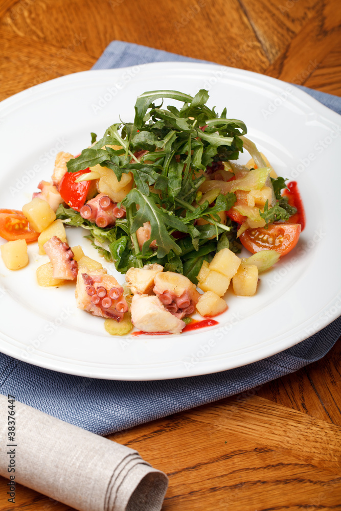 Salad of octopus Salad of octopus