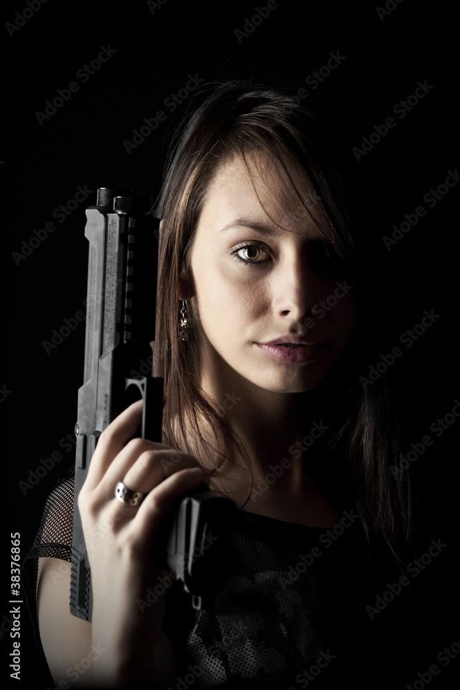 Sexy Gun Woman Sexy Gun Woman