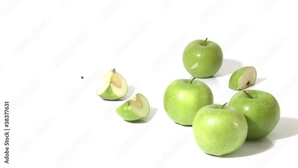 custom made wallpaper toronto digitalApple being knocked by another apple and falling into pieces