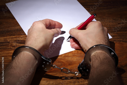 Valokuva Forced confession or agreement