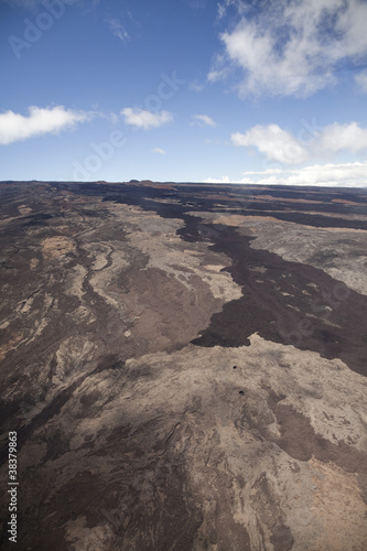 Volcano's lava at Big Island