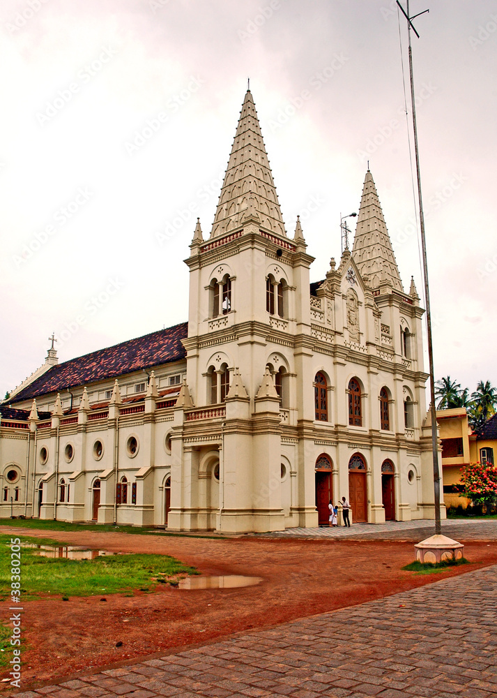Cochin, la cattedrale, Kerala - India Cochin, la cattedrale, Kerala - India