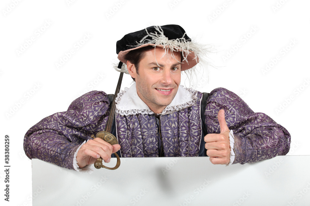 Ταπετσαρία Man in Tudor costume