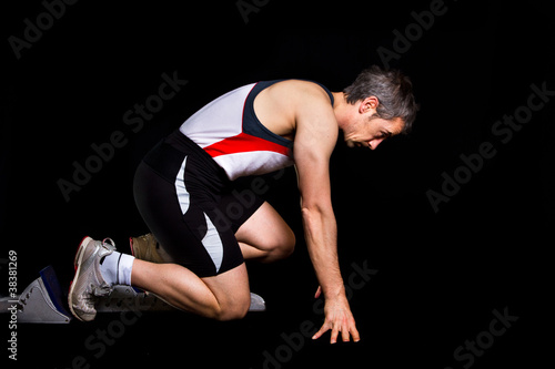 Sprintstart in der Leichtathletik © Stefan Schurr