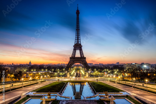 Fototapeta Naklejka Na Ścianę i Meble -  Tour Eiffel Paris France