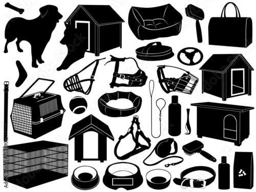 Different objects for dogs