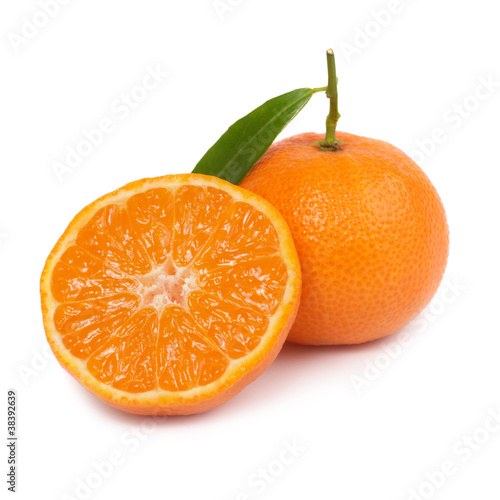 Orange mandarins