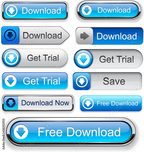 Download high-detailed modern buttons.