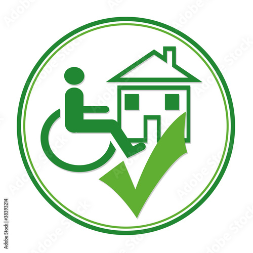 Logo Barrierefrei (Wohnen & Mieten)