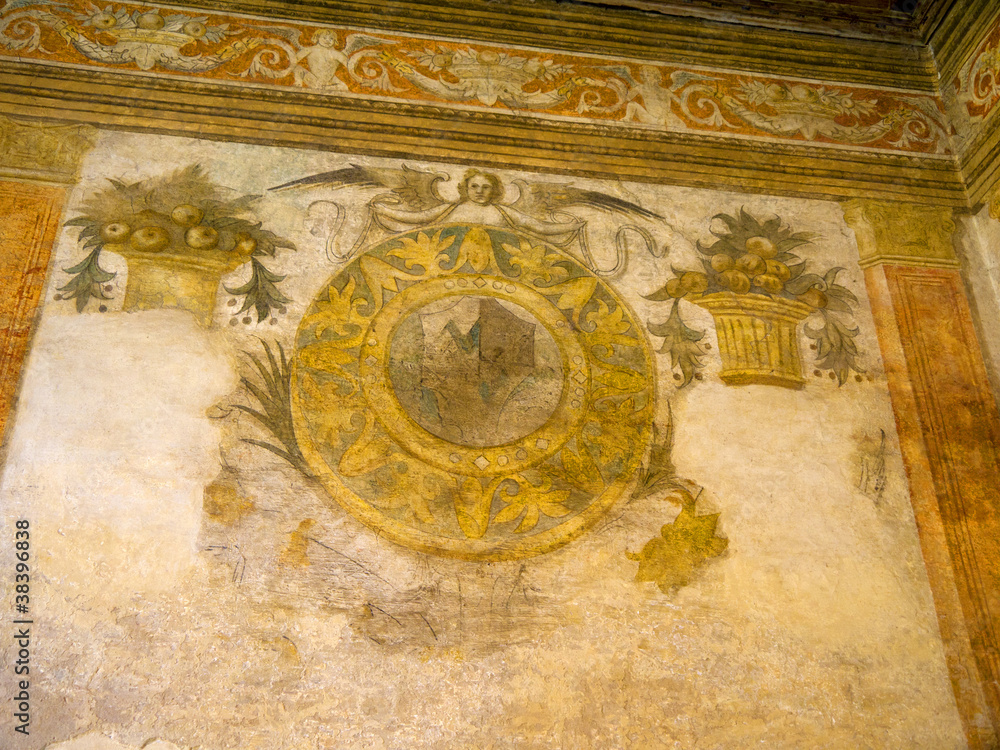 fresco in Modena Italy