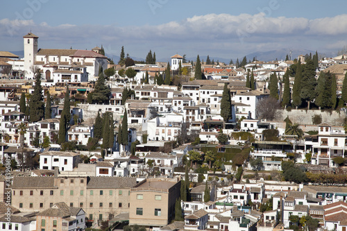 Iglesia de San Nicolás en El Albaicín. Granada