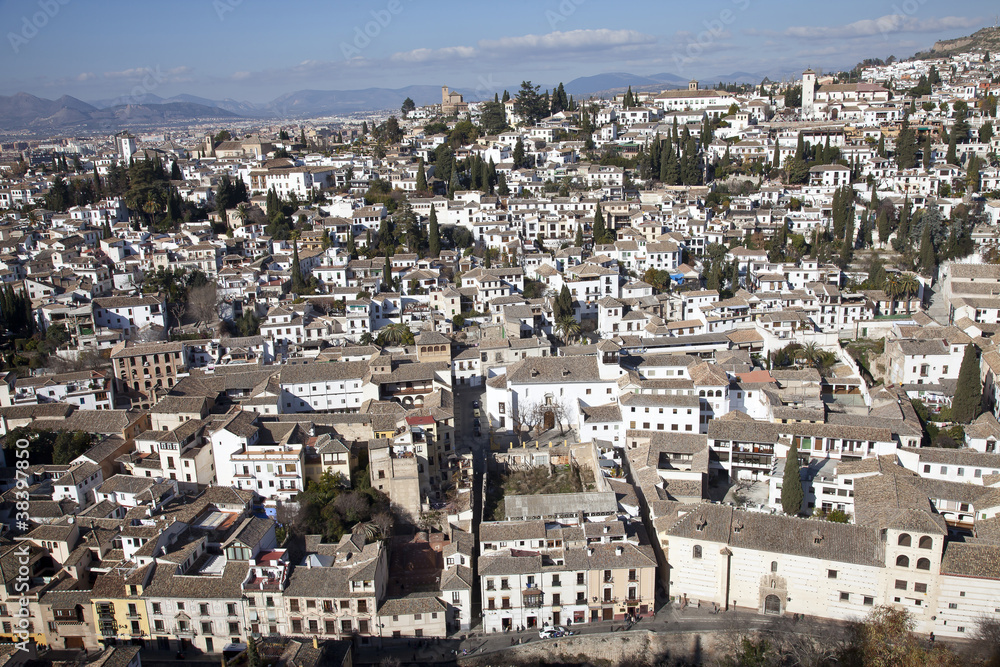 El Albaicín. Granada