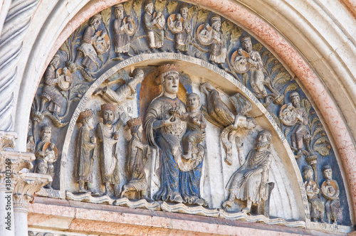 Baptistery. Parma. Emilia-Romagna. Italy.