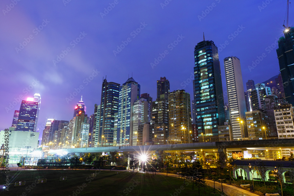 Fototapeta premium city at night