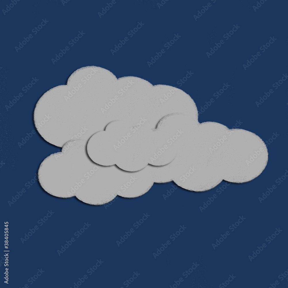 Weather drawing by pastel on charcoal paper Weather drawing by pastel on charcoal paper