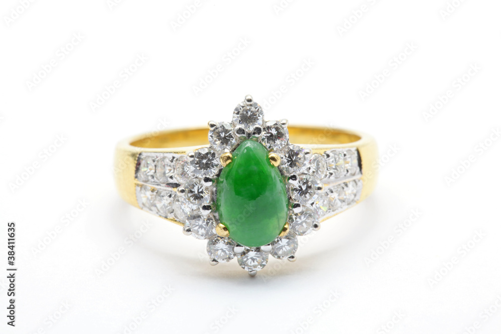 Jade Diamond Wedding Ring Jade Diamond Wedding Ring