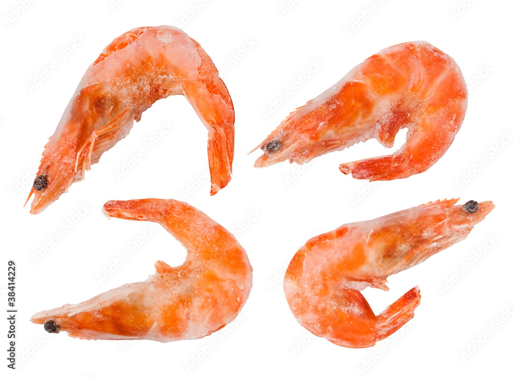 frozen shrimps