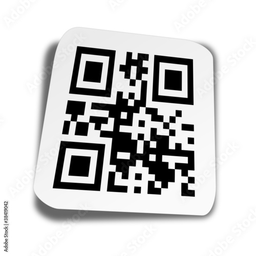 QR-Code Sticker