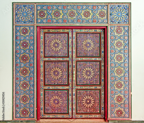 Moroccan door