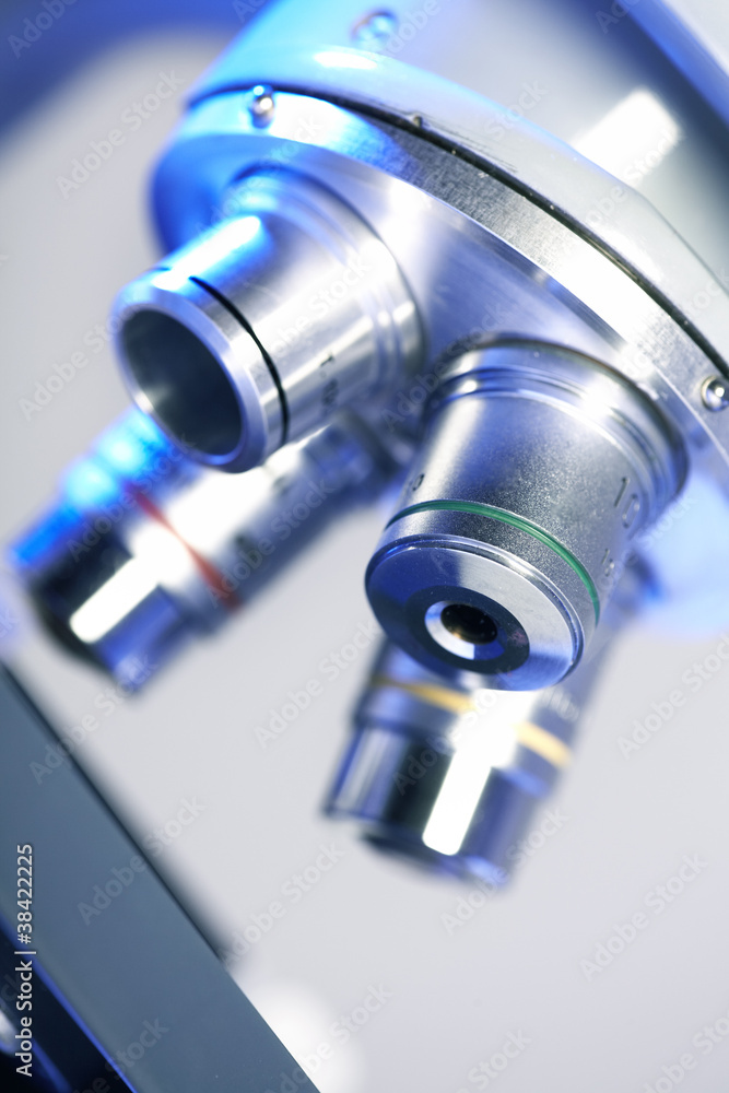 Scientific microscope. Scientific microscope.