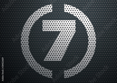 Plaque_Noire_Chiffre_7