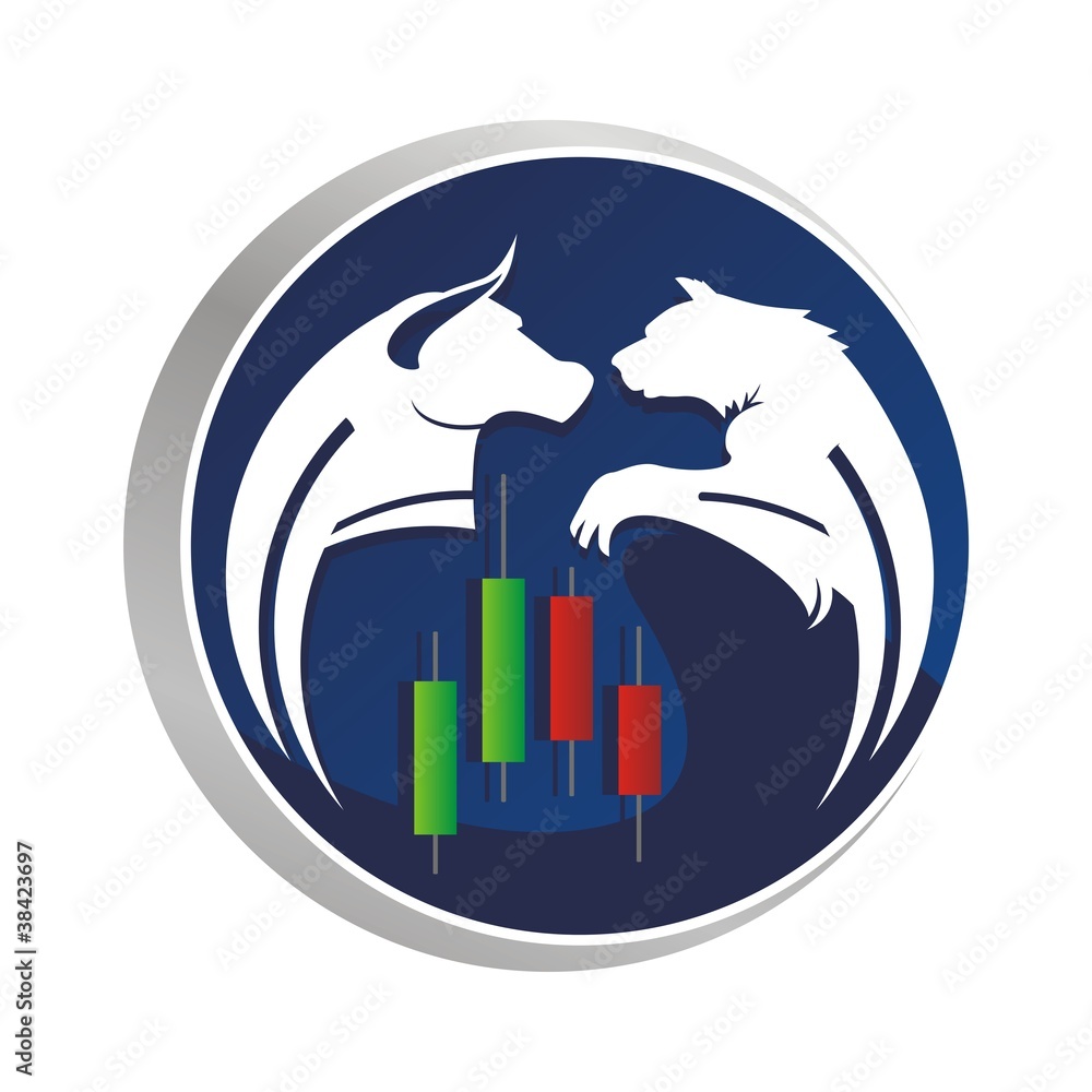 Vetor de trading logo do Stock | Adobe Stock