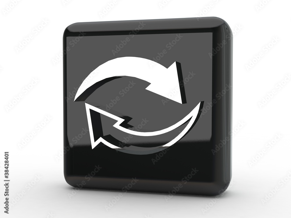 Button Refresh schwarz Button Refresh schwarz