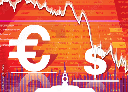 La baisse du dollar sur l'euro