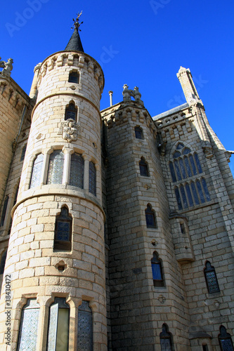 Gaudi palace (Astorga, Spain)