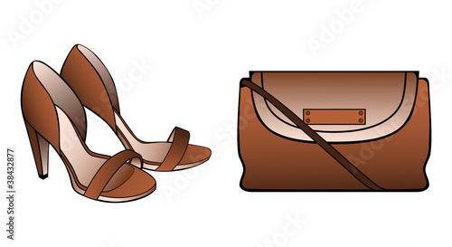 Brown shoes